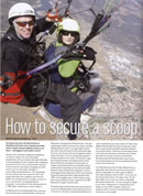 Skywings Feb '09 How To Secure A Scoop - Steve ham