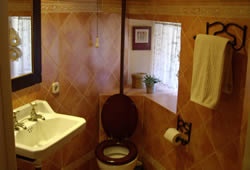 View of second bathroom
